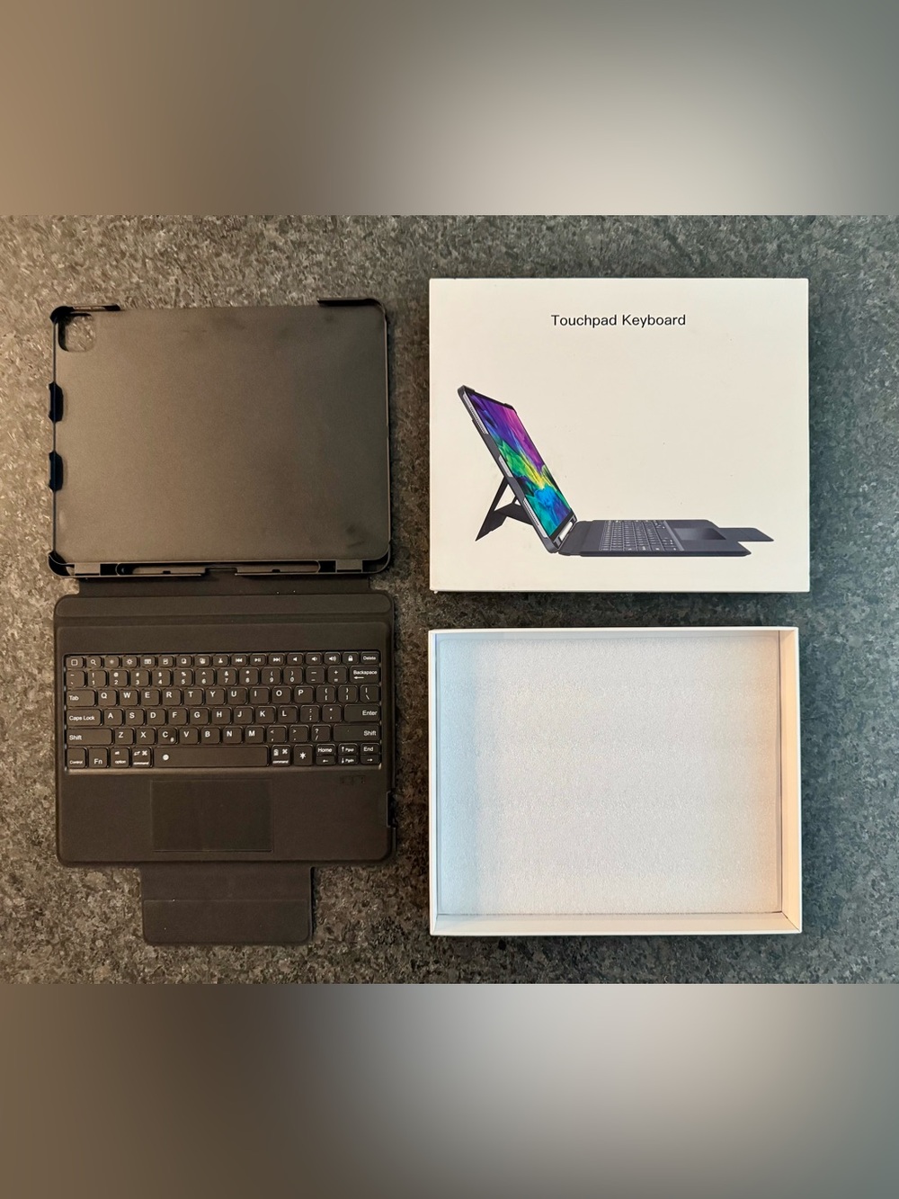 Bluetooth Touchpad Keyboard Case for iPad Pro 11" & iPad Air 4/5 — New In Box